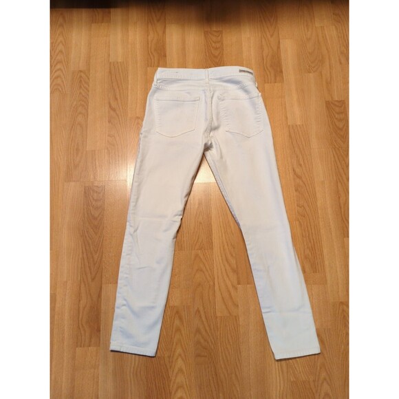 Citizens of Humanity Jeans Womens 27 White Thompson Medium Rise Crop Skinny - Picture 3 of 13